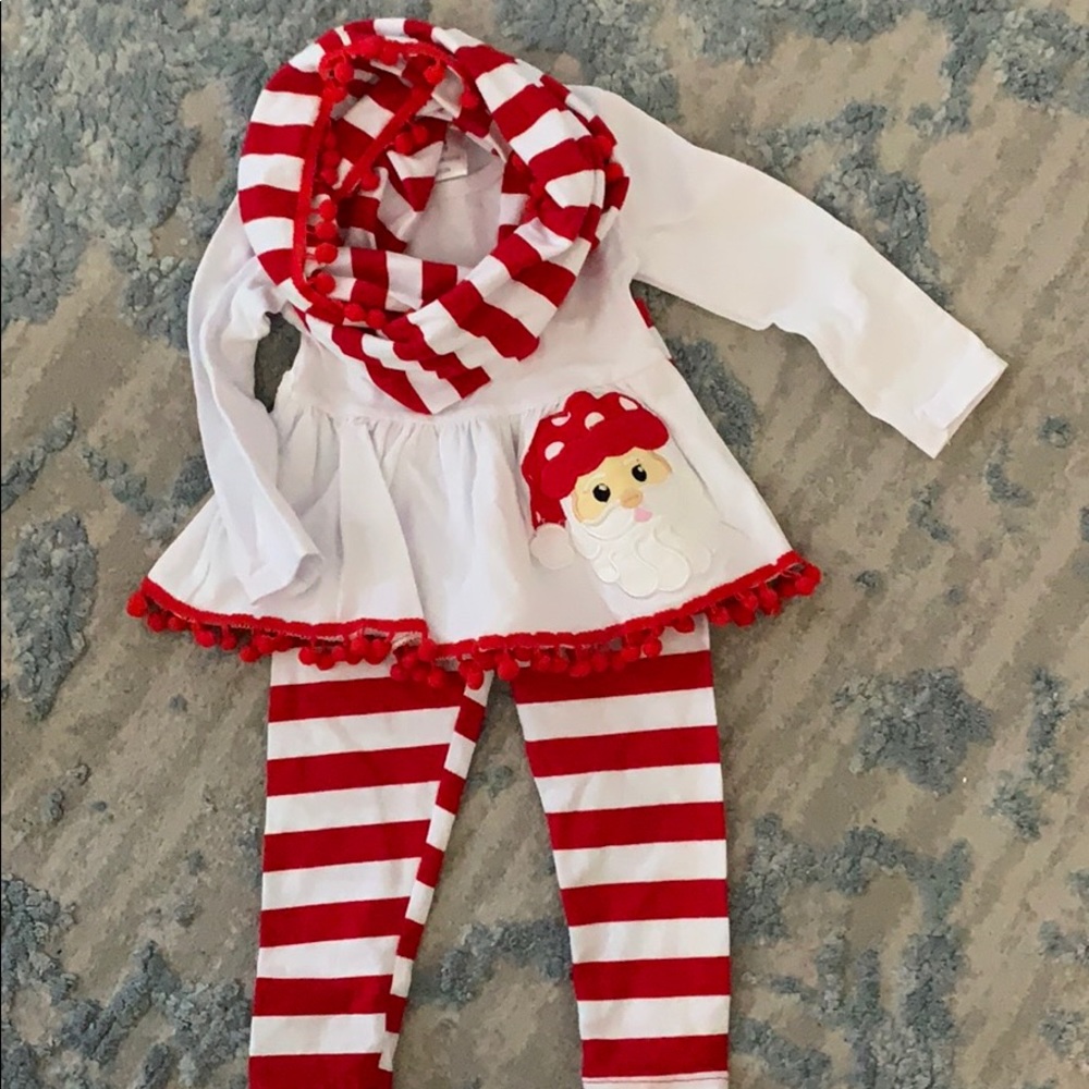 Baby girl Christmas outfit
